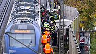 Regionalzug fährt in München gegen umgestürzten Baum