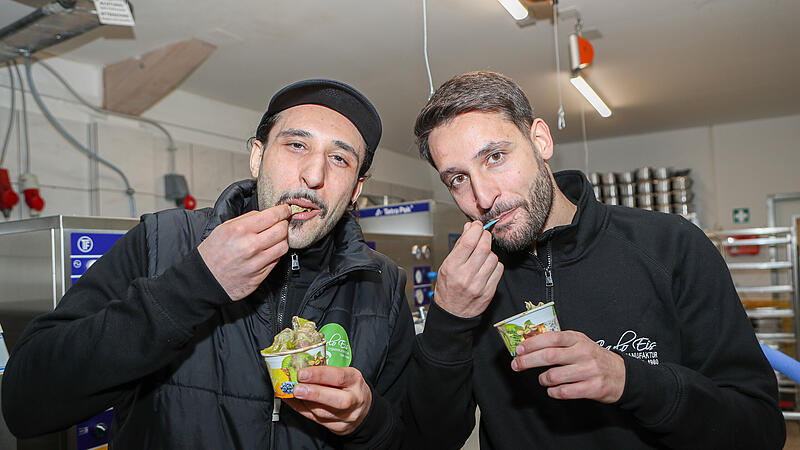 Luigi und Giovanni ScarcellaEismanufaktur