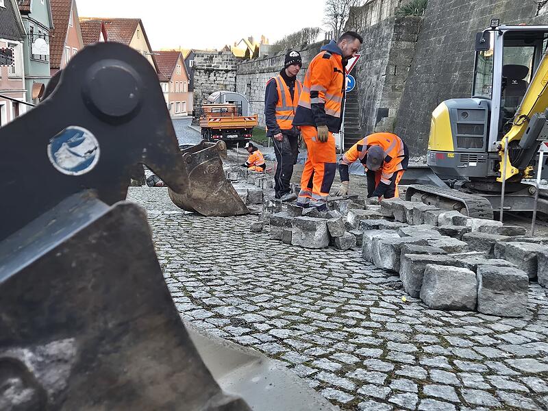 Bauarbeiten Bamberger Tor