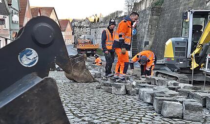 Bauarbeiten Bamberger Tor