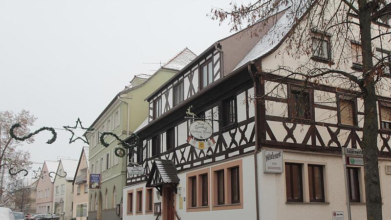 Verkauft ist der Goldene Hirsch in Burgebrach. Verkauft ist der Goldene Hirsch in Burgebrach.
