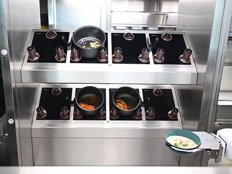 Roboterküche im Uniklinikum