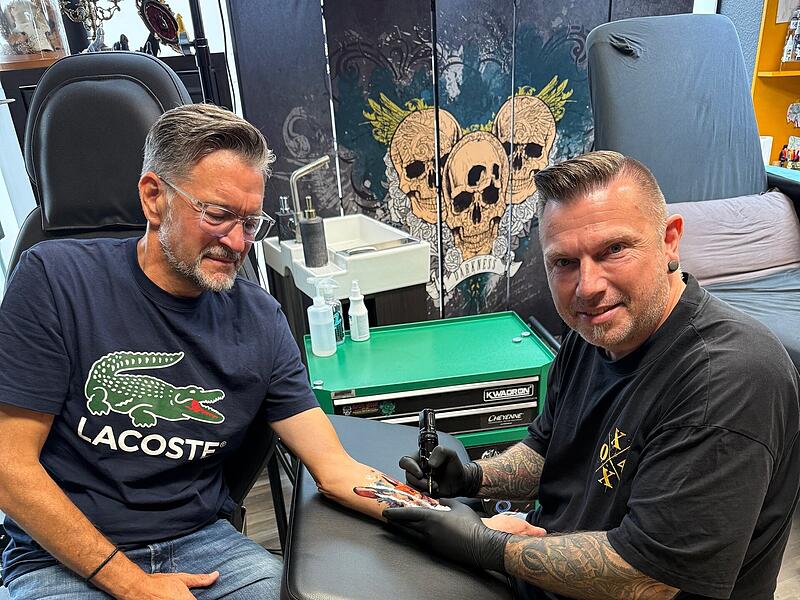 Tattoo-Aktion in AdeldsorfTattoo-Aktion in Adeldsorf