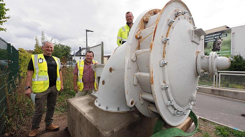 Coburg: Alte Wasserturbine ist jetzt eine Landmarke