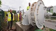 Coburg: Alte Wasserturbine ist jetzt eine Landmarke