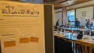 Auftaktveranstaltung f&uuml;r das neue Integrierte l&auml;ndliche Entwicklungskonzeptes (ILEK) in Wei&szlig;enbach mit Ideensammlung f&uuml;r Projekte in den n&auml;chsten Jahren.