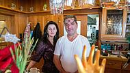 Simona Alexandra Neamt und Nicola Anania aus Auerbach sind die neuen Pächter des ehemaligen Gasthofs „Zur Krone“ in Wonsees.