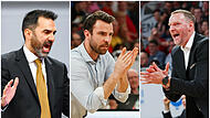 Wer schafft es in die Play-ins (von links)? Jesus Ramirez mit den Basketball Löwen Braunschweig, Benka Barloschky mit den Hamburg Towers oder Arne Woltmann mit den Bamberg Baskets?