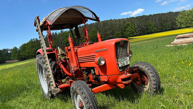 Der G&uuml;ldner G45 von Karl Herzog aus Ailsbach steht nach &uuml;ber 50 Jahren immer noch gut da.