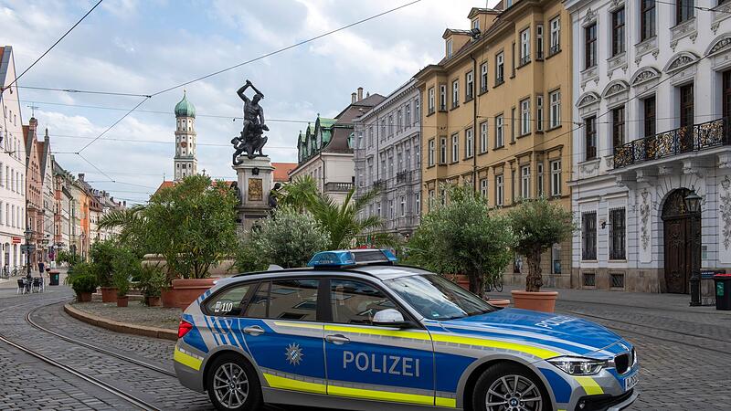 Maximilianstra&szlig;e in Augsburg