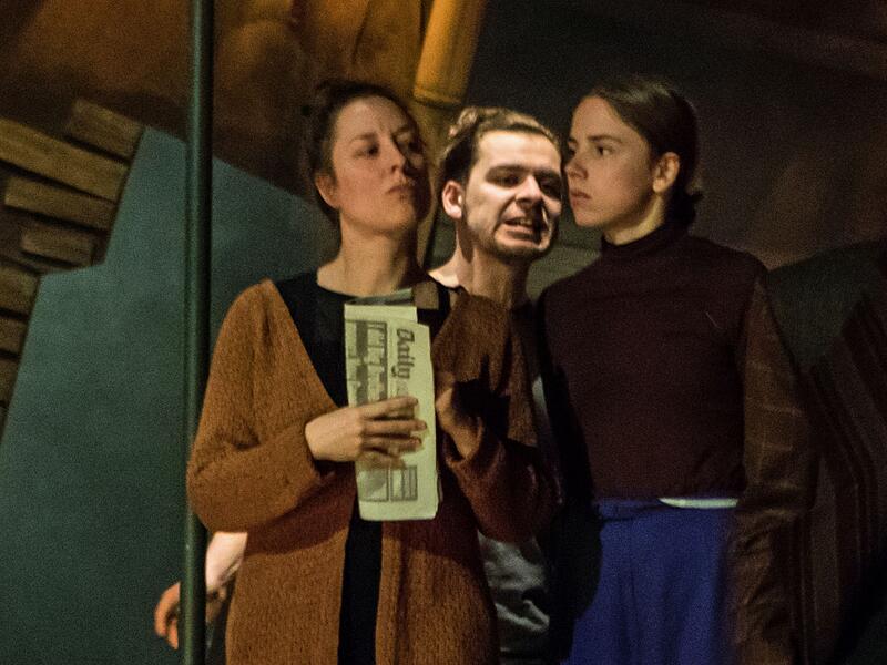 Proben-Impressionen zur Neuinszenierung "Die Dreigroschenoper" am Landestheater Coburg