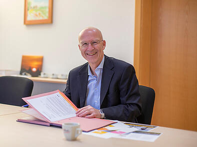 Gerd Schneider ist Bürgermeister von Memmelsdorf.