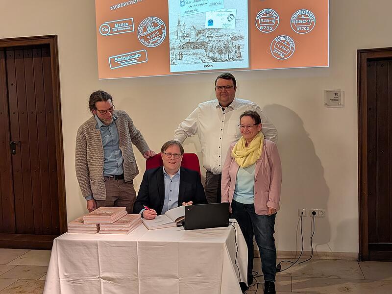 Buchvorstellung in Münnerstadt Buchvorstellung in Münnerstadt