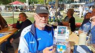 Trainer warb für Spenden Trainer warb für Spenden