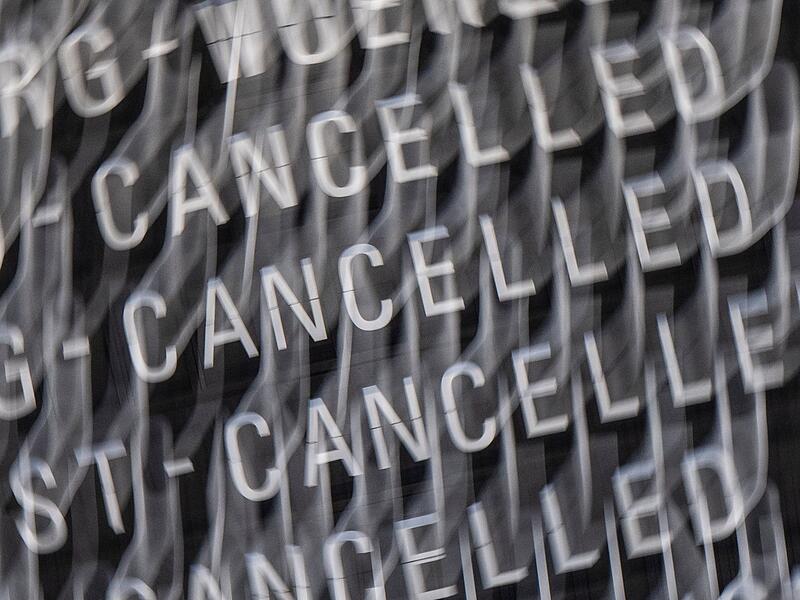 Annullierte Fl&uuml;ge