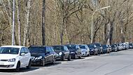 Kostenlos Parken in Coburg – hier: Uferstraße. Kostenlos Parken in Coburg – hier: Uferstraße.