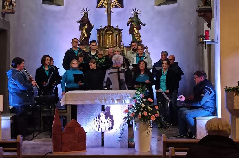 Der Wendelinus-Chor gestaltete das Jubiläumskonzert zu 100-Jahre St. Ägidius in Rothhausen musikalisch aus. Der Wendelinus-Chor gestaltete das Jubiläumskonzert zu 100-Jahre St. Ägidius in Rothhausen musikalisch aus.