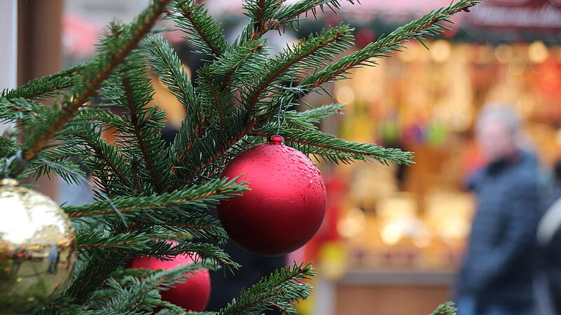Festliche Stimmung beim Coburger Weihnachtsmarkt.