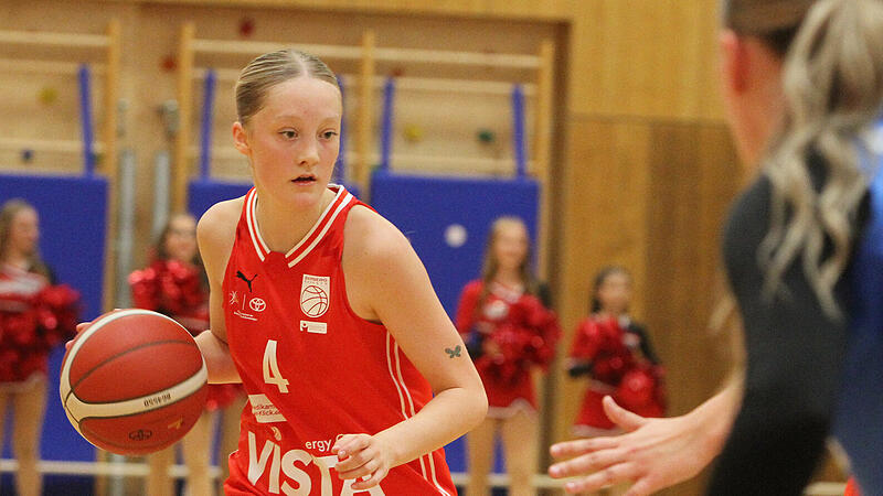 Emma Rettinger spielt mit 17 Jahren bereits eine wichtige Rolle in der Rotation des Zweitligisten Medikamente-per-Klick Bamberg Baskets.