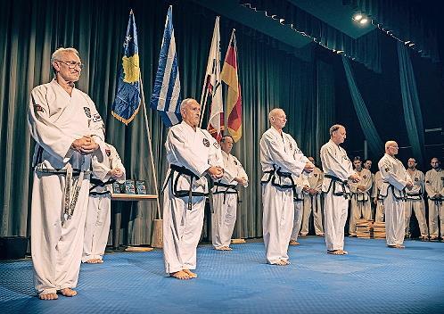 Lehrg&auml;nge verschiedener Gro&szlig;meister standen unter anderem auf dem Programm.