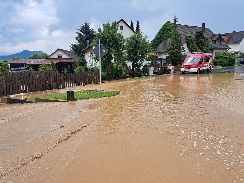 Hochwasser Weilersbach