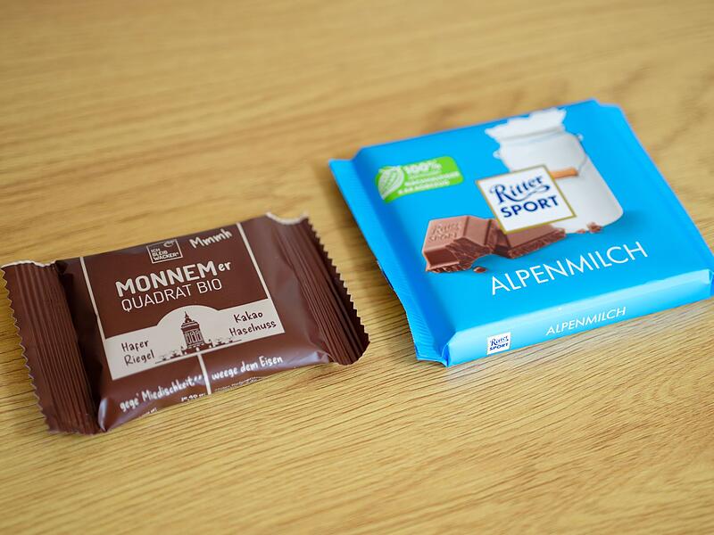 Rechtsstreit mit Ritter Sport um quadratische Haferriegel Rechtsstreit mit Ritter Sport um quadratische Haferriegel