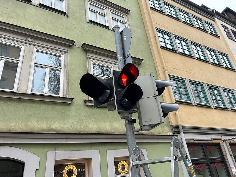 Coburger Bratwurst-AmpelCoburger Bratwurst-Ampel Coburger Bratwurst-Ampel in Betrieb gegangen