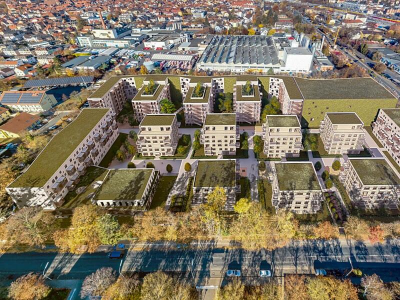 So soll das Philosophenviertel aussehen.Forchheim & Fr&auml;nkische Schweiz