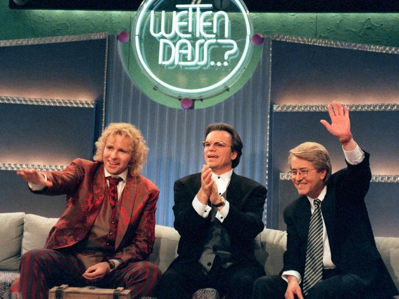 Wetten, dass..?2023 - Die Karriere von Thomas Gottschalk in Bildern