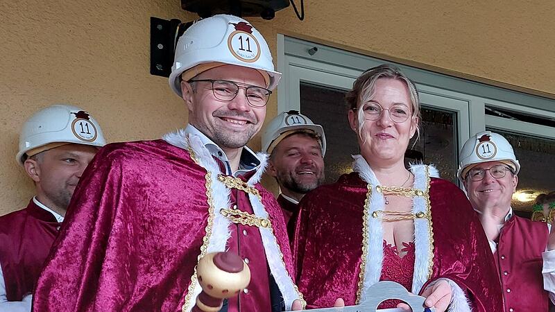 Die Tollitäten des Marktrodacher Faschings.