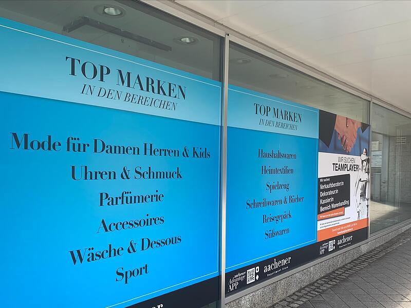 „Aachener“ kommt nach Coburg: Geplant ist ein „Departement Store“ mit breitem Sortiment. „Aachener“ kommt nach Coburg: Geplant ist ein „Departement Store“ mit breitem Sortiment.