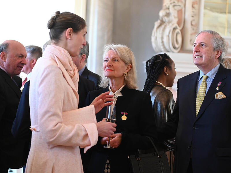 Gro&szlig;er Empfang in Coburg: Mehr als 200 geladene G&auml;ste gratulierten Andreas Prinz von Sachsen-Coburg und Gotha zum 80. Geburtstag.