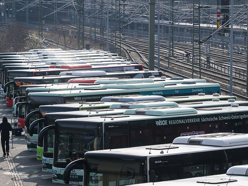 Warnstreik im &ouml;ffentlichen Nahverkehr
