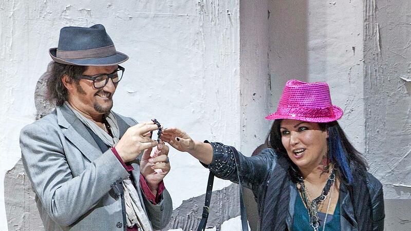 Szene aus &bdquo;La Boh&egrave;me&ldquo;