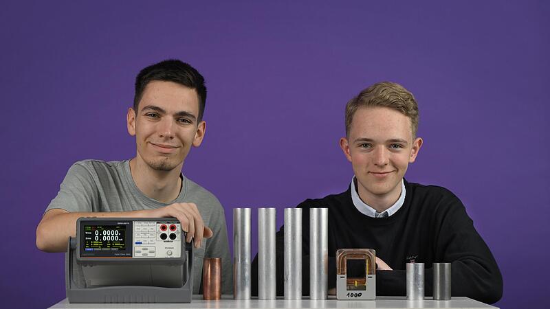 Niklas Br&uuml;tting (l.) und Konstantin Heinlein.Forchheim & Fr&auml;nkische Schweiz