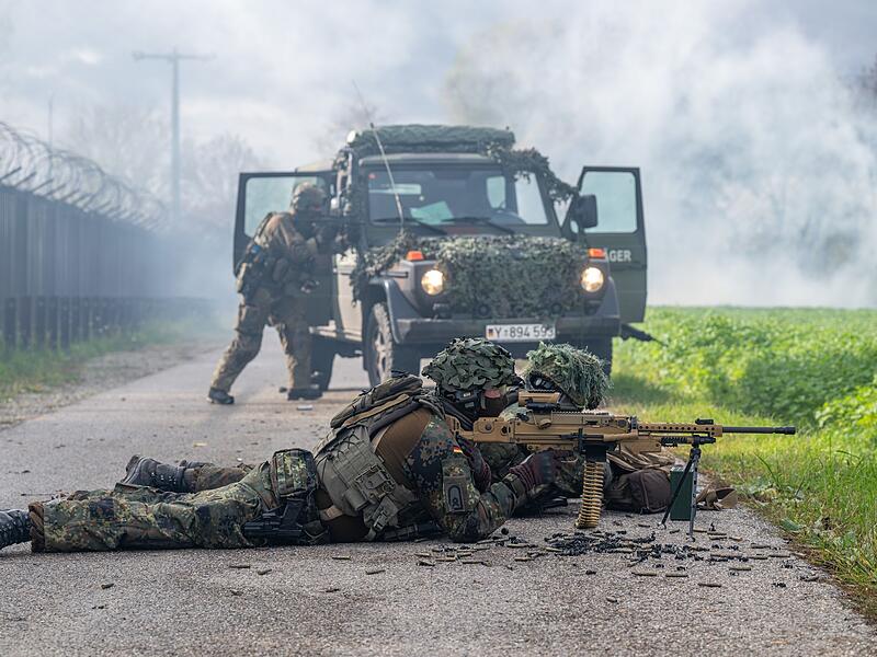 Medien-Tag zur Großübung "Marshal Power"