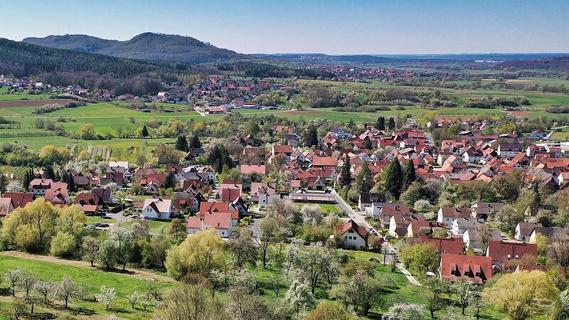 Das malerische Pretzfeld in der Fränkischen Schweiz.