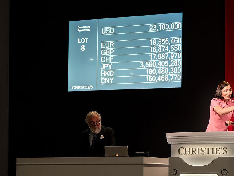 Auktion bei Christie's zur Zeichnung Michelangelos