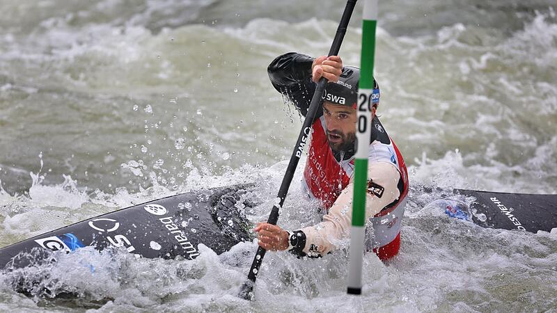 Kanu Slalom Weltcup in Augsburg