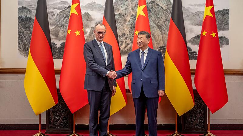 Bundeskanzler Friedrich Merz besucht China