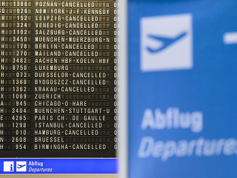 Lufthansa-Streik - Frankfurt/Main