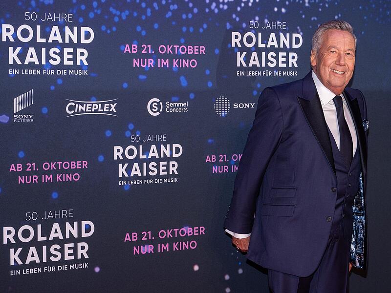 Premiere «50 Jahre Roland Kaiser - Ein Leben für die Musik»
