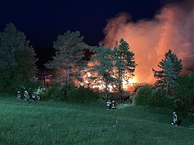 Großbrand in Altenreuth2023 Brand in Altenreuth Teil 1