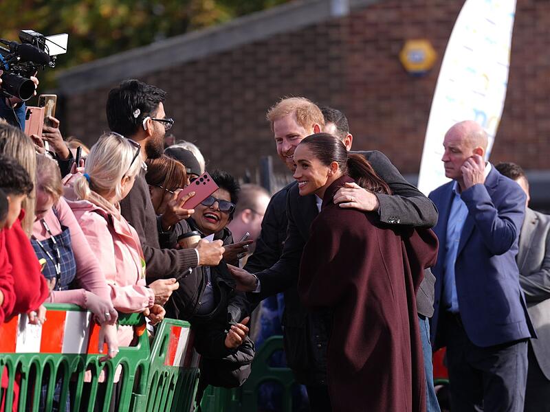 Harry und Meghan zeigen sich erstmals seit R&uuml;ckkehr