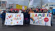 Bamberger protestieren gegen AfD-Bundesparteitag in Riesa