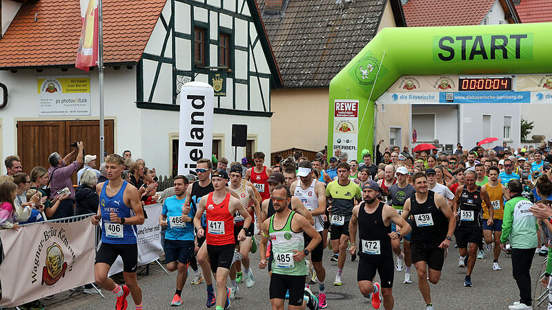 Bei der 16. Auflage des Kuckuckslauf in Kemmern waren mehr als 500 Teilnehmer am Start.