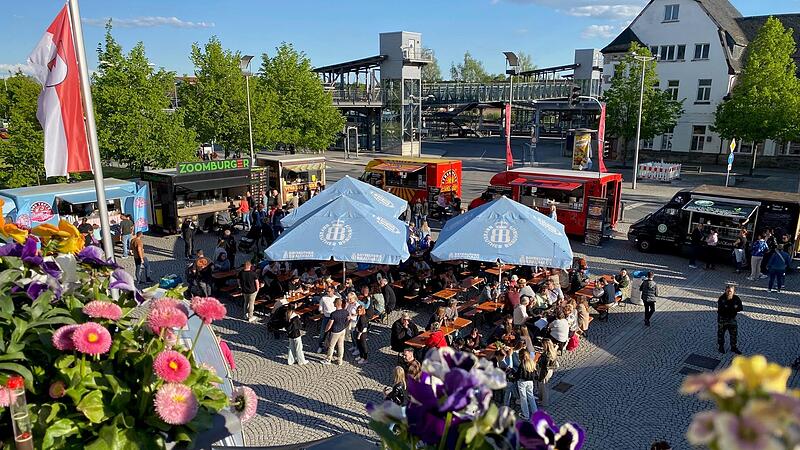 Sonneberg Bahnhofsplatz&micro;