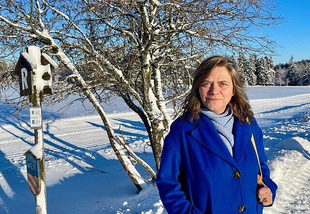 Katharina Schlender ist die neue Dorfschreiberin in Kleintettau.