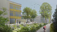 Bauplan der neuen Kilian-Grundschule in Scheßlitz