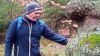 F&uuml;r Hans Peter Beck aus Ebelsbach ist der Naturpark ein geniales Erfahrungsfeld f&uuml;r alle Sinne.